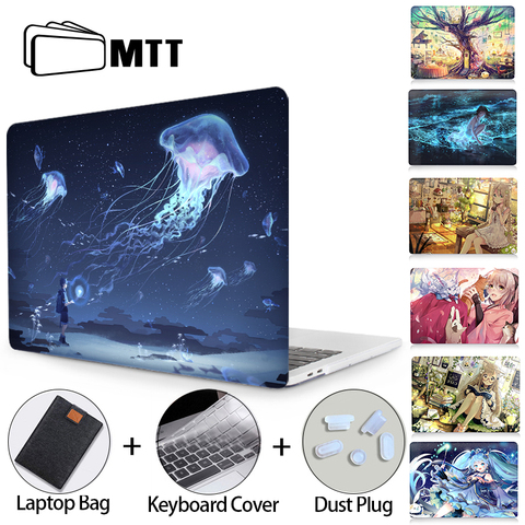 MTT Laptop Case For Macbook Pro 13 15 16 inch A2289 A2141 Cartoon Cover for Mac book Air 11.6 12 Pro Retina 13.3 15.4 inch Fumda ► Photo 1/6