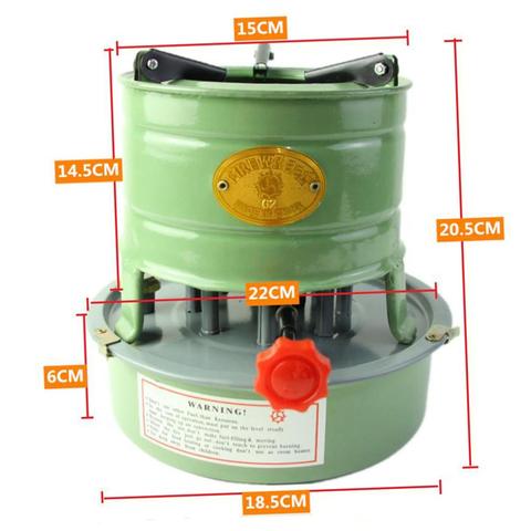 Portable Outdoor Cooking Wind Stove Handy Outdoor Kerosene heater Cooking Camping Oil Stoves Diesel Kerosene Stove 8 Wicks ► Photo 1/6