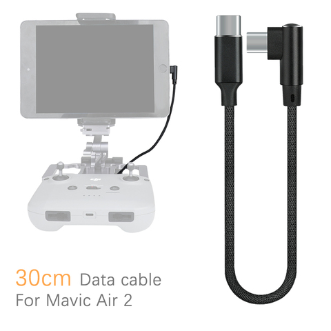 Tablet PC Data Cable for Mavic Air 2 Remote Control Type-C/IOS Data Conversion Line for DJI Mavic Air 2 Accessories ► Photo 1/6