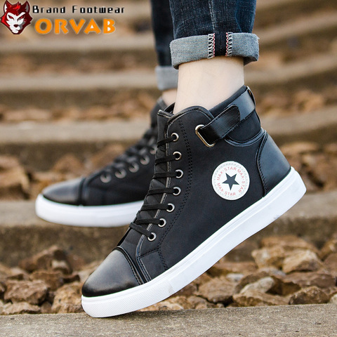 trolley bus Penelope galop 2022 Autumn Winter Fashion Brand Canvas Shoes Men Classic High Tops Sneakers  White Black Leather Lace Up Youth Male Casual Shoes - Price history &  Review | AliExpress Seller - Shop4717042 Store | Alitools.io