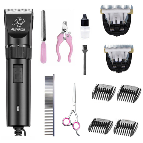 Professional High Power 20W Electric Pet Hair Clipper Cat Dog Hair Trimmer Grooming Machine Dog Hair Shaver 110-240V For Animal ► Photo 1/6