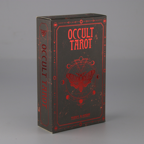 Occult Tarot 78 Divination Cards Set Deck Oracle Card Family Party Playing Cards Board Solomonic Ancient Magickal Grimoires ► Photo 1/6