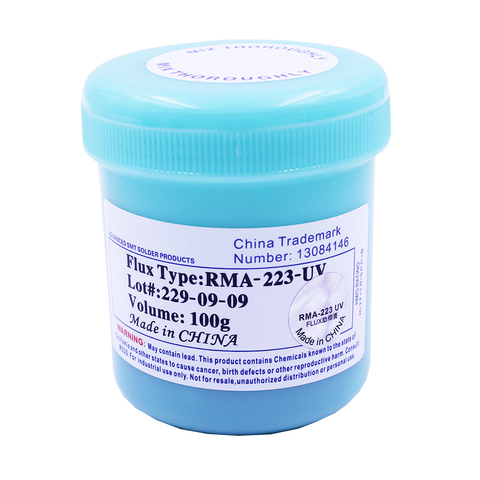 Solder Flux RMA-223-UV 100g BGA PCB No-Clean Solder Paste SMD Soldering Grease Flux Reballing Rework Repair RMA 223 ► Photo 1/3