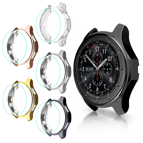 Saml op Brød Outlaw Price history & Review on Cover for Samsung Galaxy Watch 46mm 42mm case  galss Gear S3 frontier bumper soft smart watch accessories plated  protective shell | AliExpress Seller - Lerxiuer Official Store 