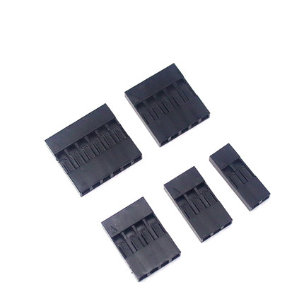 Dupont Connector 2.54mm Single Row Dupont Cable Jumper Wire Pin Header Housing, Male Crimp Pins+Female Pin Terminal Connector ► Photo 1/3