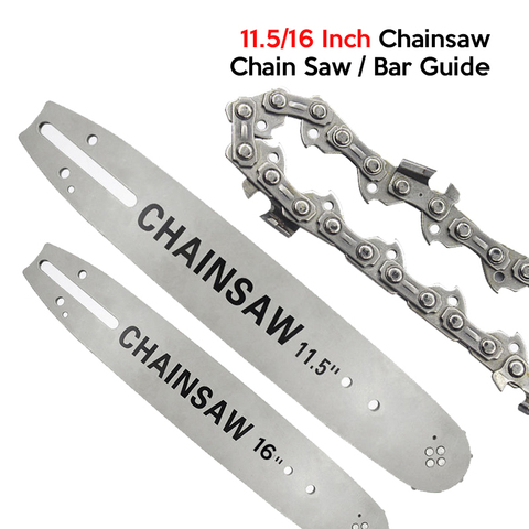 11.5/16 Inch Chainsaw Chain Saw or Bar Guide Change Angle Grinder Into Chain Saw Woodworking Tool Wood Cutting Chainsaw Parts ► Photo 1/6