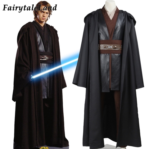 Adult Cosplay Anakin Skywalker Costume Halloween Carnival Superhero Party Cosplay Jedi Anakin Outfit Custom Made ► Photo 1/6