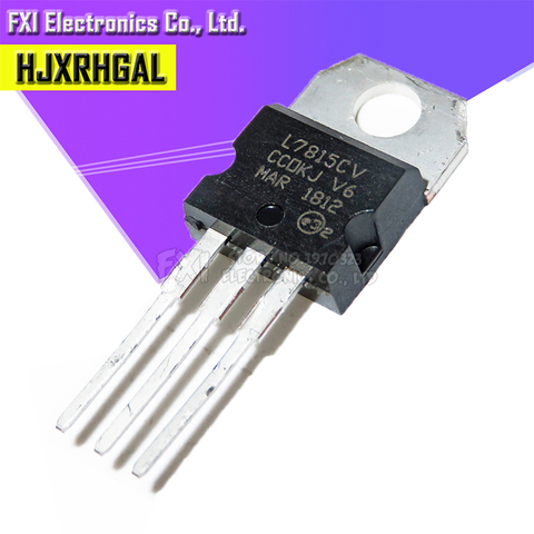 10PCS L7815CV TO220 L7815 TO-220 7815 LM7815 MC7815 stabilivolt voltage-regulator tube New original ► Photo 1/2