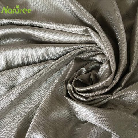 1.45m*1m Silver Fiber RFID Shielding Fabric Anti Radiation Electromagnetic Conductive Grounding for DIY Craft Clothes Curtain ► Photo 1/3