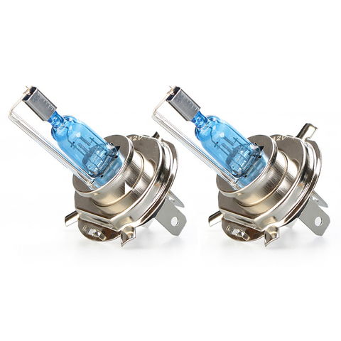 2 PCS Newest super bright 55w car H4 H7 H11 H1 9005 9006 HB3 HB4 Halogen lamp Original socket auto headlight bulb 5500k white ► Photo 1/4