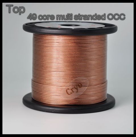 Top 49 core multi stranded OCC plating Headset upgrade cable DIY 7N OCC ► Photo 1/5