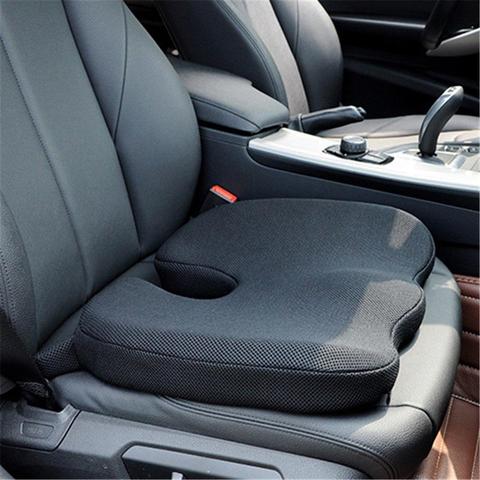 Adjustable Memory Foam Car Seat Cushion Cover Comfortable Pad Adult Car Seat  Height Booster Cushions for Office Automobile Black - Price history &  Review, AliExpress Seller - YS Car Accessories Store