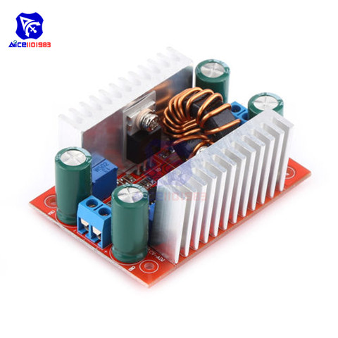 diymore DC-DC DC 8.5 -50V to DC 10 -60V 400W 15A Non Isolated Step Up Boost Converter Power Supply Module Constant Current Board ► Photo 1/5