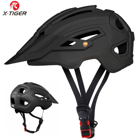 X-TIGER Cycling Helmet TRAIL XC Bicycle Helmet In-mold MTB Bike Helmet Road Mountain Bicycle Helmets Safety Cap Men Women ► Photo 1/6