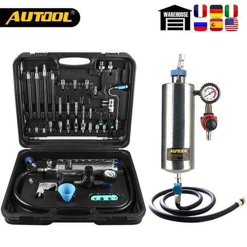 Original AUTOOL C100 Car Fuel Injectore Cleaner Non-dismantle Bottle Gasoline Fuels Injector Cleaning Testing System Wholesale ► Photo 1/6