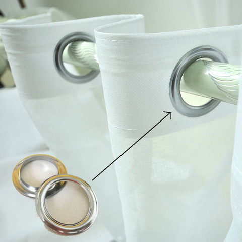 Stainless Metal Ring for Curtains DIY Metal Curtain Eyelet Accessories Grommet top Ornament Install By Stamping Machine CP03C ► Photo 1/6