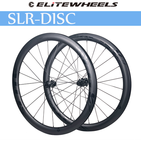 Elite SLR Disc Brake Carbon Road Bike Wheel Low Resistance System Tubular Clincher Tubeless 700c Gravel Cyclocross Wheelset ► Photo 1/6