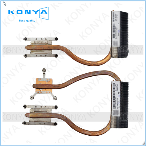 New Original For HP Pavilion 14-P 15-P 17-P 14-K 15-K 17-K Heatsink Copper tube Intel 773447-001 773449-001 ► Photo 1/6