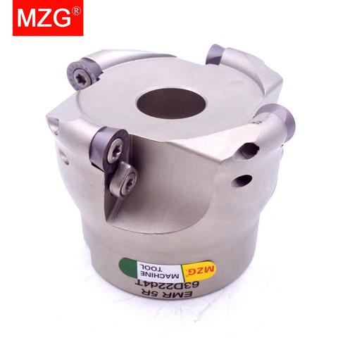 MZG EMR 5R 63 80 100 mm RP Carbide Insert Clamped Alloy End Mill Shank Milling Cutting Machining Round Nose Milling Cutter ► Photo 1/6