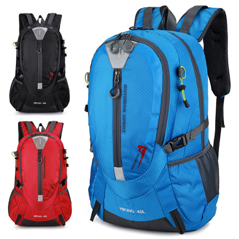 40L Climbing Waterproof Backpack Men Travel Designer Bag Pack Hiking Back Pack Unisex Outdoor Camping Backpacks Nylon Sport Bags ► Photo 1/6