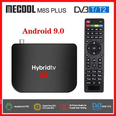 2022 Mecool M8S PLUS T2 Hybrid TV Box Android 9.0 DVB-T2 Satellite receivr  Amlogic S905X2 Quad Core 2GB 16GB 4K PVR Recording - Price history & Review  | AliExpress Seller - Shenzhen