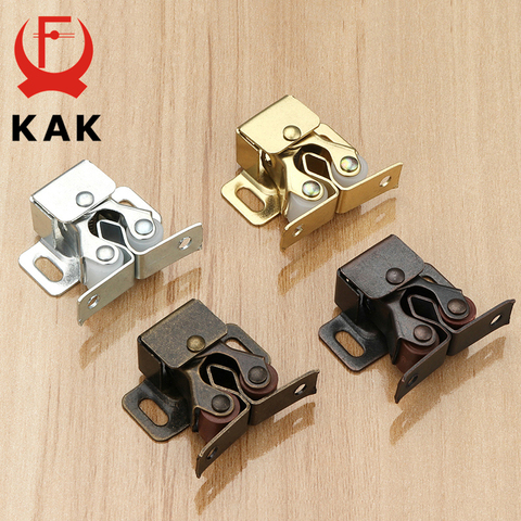KAK 2PCS Magnet Cabinet Catches Door Stop Closer Stoppers Damper Buffer Cabinet Lock Wardrobe Hardware Furniture Fittings ► Photo 1/6