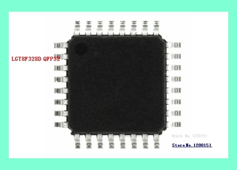  Replacement chip LGT8F328P QFP32 QFP48 substitute, universal, no print character ► Photo 1/1