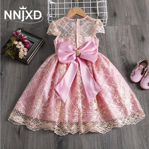 Girls Dress New Year Elegant Princess Dress Kids Dresses For Girl Costume Children Wedding Party Dress 4-10Yrs Vestido Infantil ► Photo 1/6