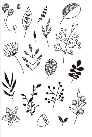 grass Clear Silicone Stamp / seal for DIY Scrapbooking / Album Decorative Clear Stamp Sheets A200 ► Photo 1/1