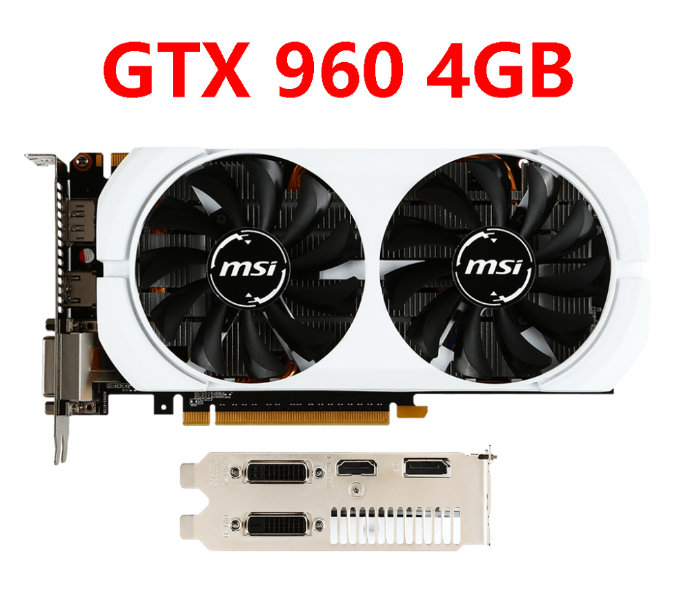Buy Online Msi Video Card Gtx 960 4gb 128bit Gddr5 Graphics Cards For Nvidia Vga Cards Geforce Gtx960 Hdmi Gtx 750 Ti 950 1050 1060 Used Alitools
