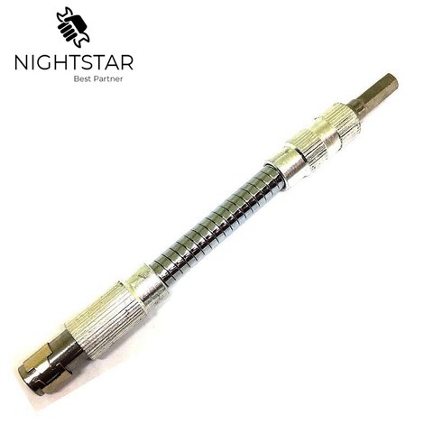 150mm Metal Flexible Shaft Electronic Drill Screwdriver Bit Holder Connect Link Multitul Hex Shank Extension Bit Multitool ► Photo 1/1