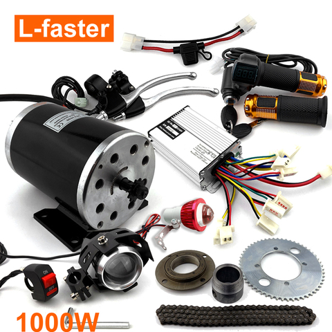 1000W Electric Motorcycle Motor Kit Changing Gas ATV To Electric ATV DIY Electric 4-wheel Child Vehicle Electric Scooter Engine ► Photo 1/6