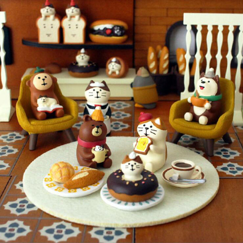 The Most Complete Miniature Home Roasted Coffee Shop Dolls Display Shooting Props Resin Decoration Craft Model Decoration DIY ► Photo 1/6