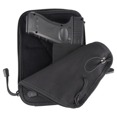 Tactical Concealed Gun Bag Pouch Pistol Holster Hidden Belt Holster Waist Pocket Gun Carry Protection Case for Invisible Handgun ► Photo 1/6