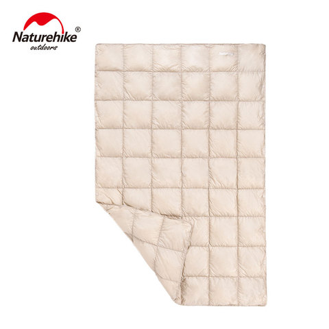 Naturehike Outdoor Multi-functional Down Blanket Ultralight Down Quilt Travel Portable Blanket Shawl NH19LY010 ► Photo 1/6