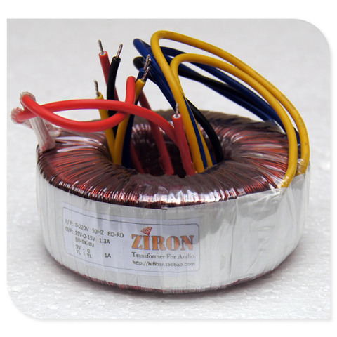 50W Toroidal transformer dual 15V single 9V DAC amp, suitable for DAC or amp. Large output current and low internal resistance ► Photo 1/1
