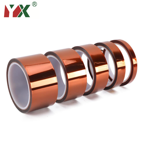 3D Printer Parts High Temperature Resistant Heat BGA Kapton Tape Polyimide Insulating Thermal Insulation Adhesive Tape ► Photo 1/6