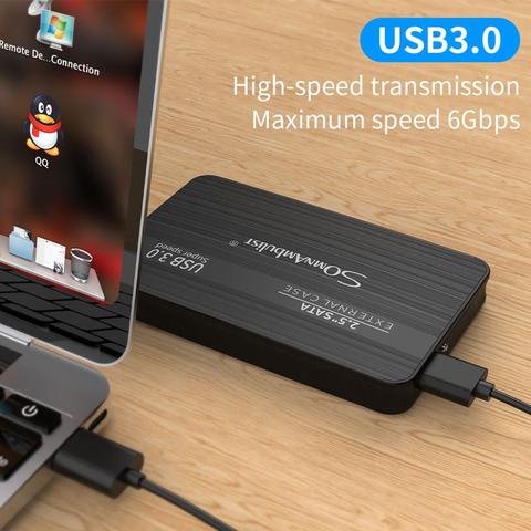 External Hard Drive 2.5 Portable Hard Drive HD Externo 1 TB 2 TB USB3.0 storage, ► Photo 1/5