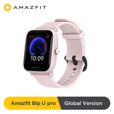 Original Global Amazfit Bip U Pro Smartwatch 1.43 inch 50 Watch Faces Color Screen GPS Smart Watch For Android iOS Phone ► Photo 1/1