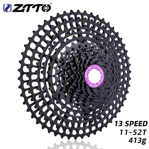 ZTTO 13 speed 11-52T Cassette MTB 13Speed Wide Ratio Freewheel UltraLight 413g CNC alloy Mountain Bike AXS ► Photo 1/6