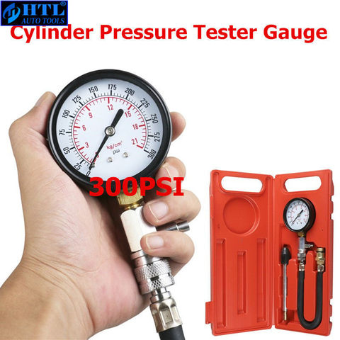 G324 Auto Car Pressure Gauge Motorcycle Petrol Gas Engine Cylinder Compression Gauge Car Meter Test Leakage Diagnostic Tool ► Photo 1/6