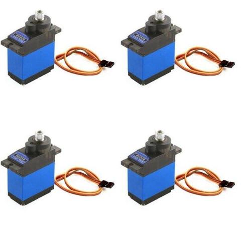 4PCS MG92B 13.8g 3.5KG Torque Metal Gear Digital Servo  for RC Model Drone Airplane Helicopter Car Boat Robot ► Photo 1/4