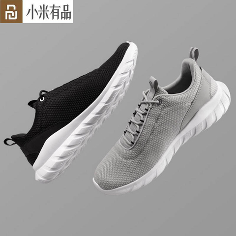 Youpin FREETIE 39-44 Plus Size Men's Sports Shoes Light Breathable Comfortable Knitting City Running Sneaker for Outdoor Sports ► Photo 1/6
