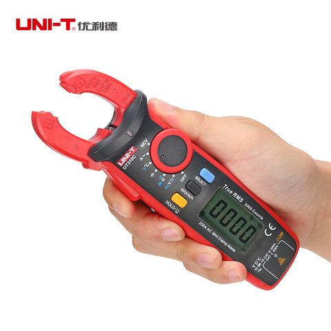 Uni-t UT210E True RMS Digital Clamp UT210A/B/C/D/E  AC/DC Current/Voltage Automatic Range VFC Capacitor Non-contact Multimeter ► Photo 1/5