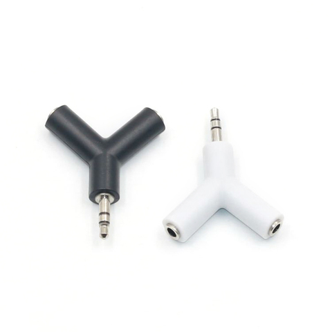 3.5MM Jack Aux Earphone Adapter Male To Female Headphone Splitter Cable Adapters Converter Accessries For Phone PC Headset TXTB1 ► Photo 1/6