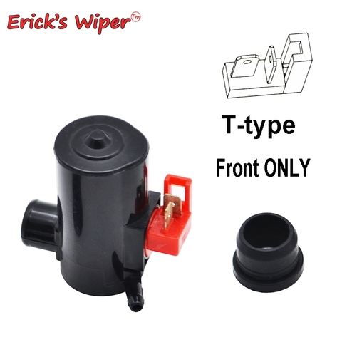 Erick's Wiper Front Windshield Windscreen Wiper Washer Pump Motor with Grommet For Subaru Forester SF SG5 1997-2012 ► Photo 1/6