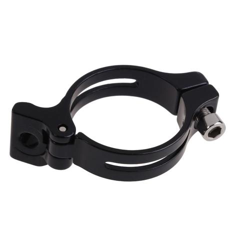 34.9mm Bicycle Front Derailleur Adapter Clamp MTB Mountain Bike Road Cycling Braze-on Adapter Clamps Bike Parts Black ► Photo 1/6