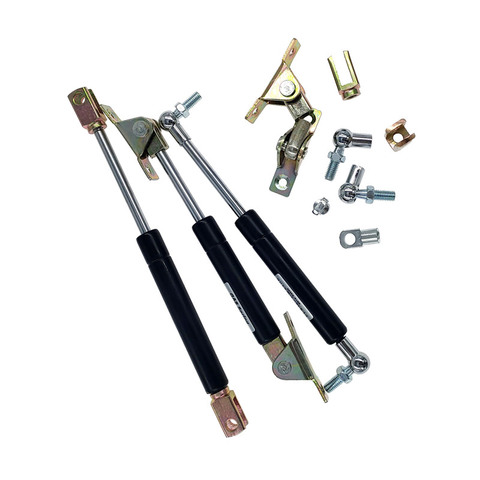 150mm Stroke Gas Spring 18*8 Rod 50N-500N/5kg-50kg Cupboard Hinges Gas Spring Force lift support 380mm Hole Center Distance ► Photo 1/6