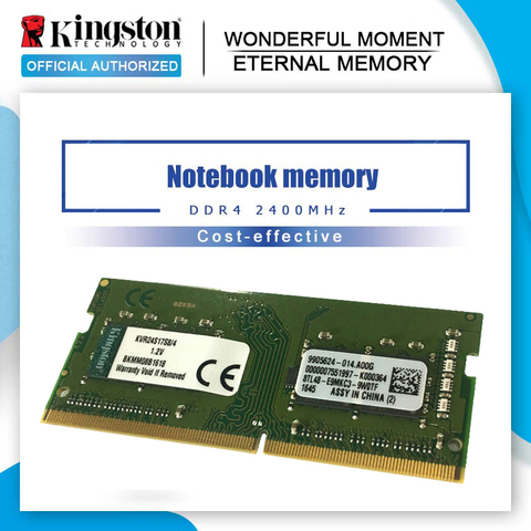 Kingston KVR24S17D8/8-SP 8GB Laptop RAM Memory SODIMM DDR4 2400Mhz 1.2V 4GB 16GB memory for notebook ► Photo 1/5