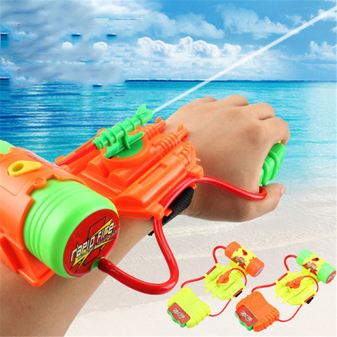 Water Gun Toys Fun Spray Wrist Hand-held Children's Outdoor Beach Play Water Toy For Boys Sports Summer Pistol Gun Weapon Gifts ► Photo 1/6